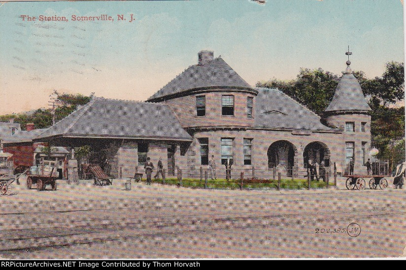 A old postcard view shows the way this station once looked